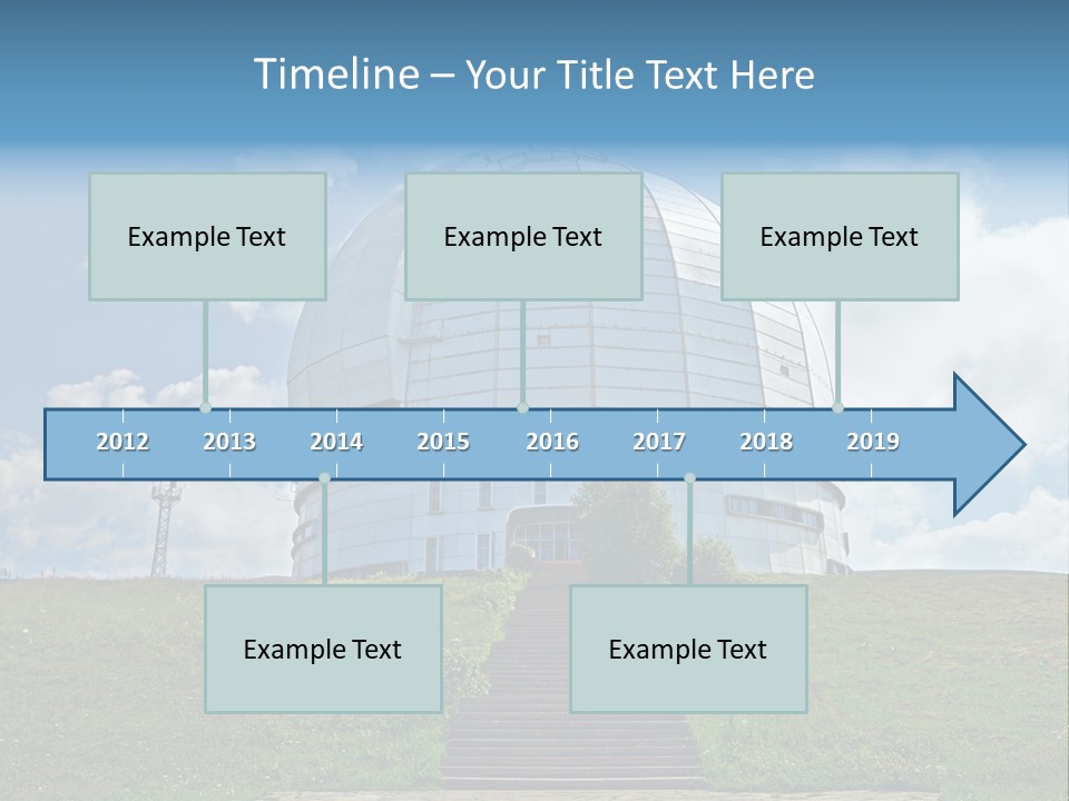 Land National Landscape PowerPoint Template