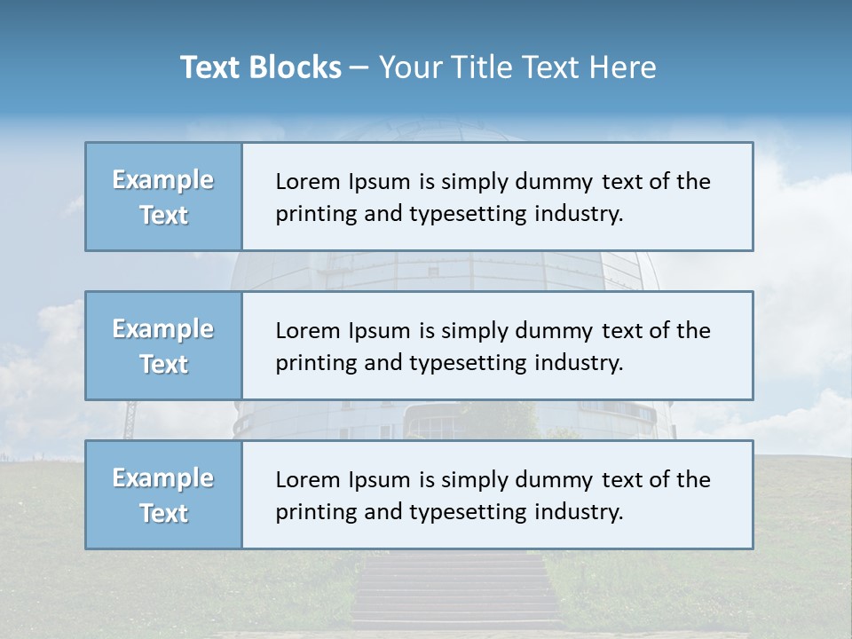 Land National Landscape PowerPoint Template