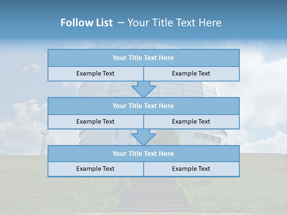 Land National Landscape PowerPoint Template