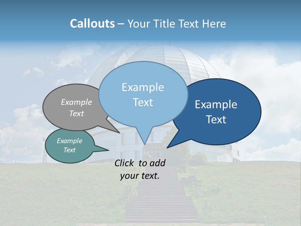 Land National Landscape PowerPoint Template