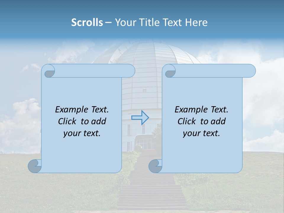 Land National Landscape PowerPoint Template