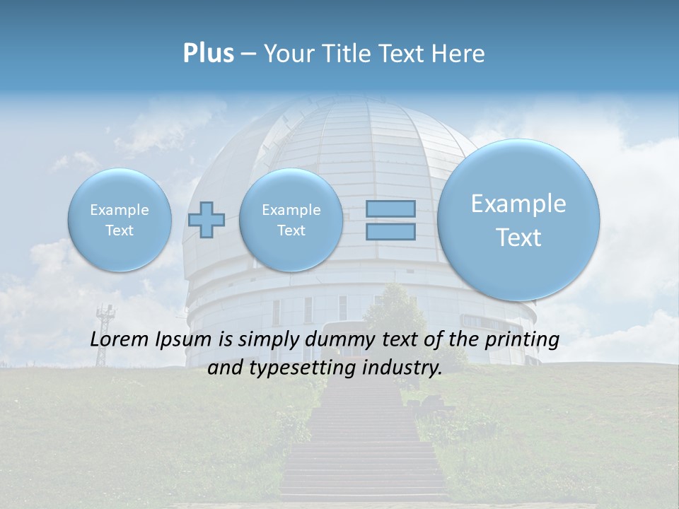 Land National Landscape PowerPoint Template