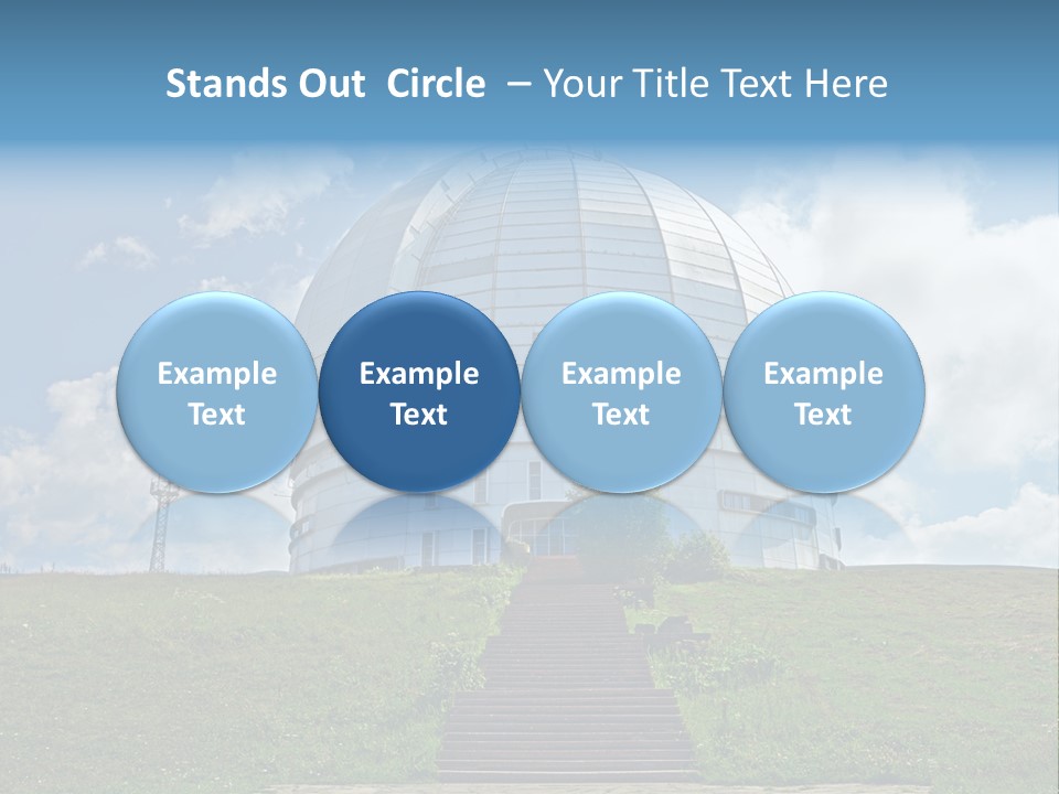 Land National Landscape PowerPoint Template