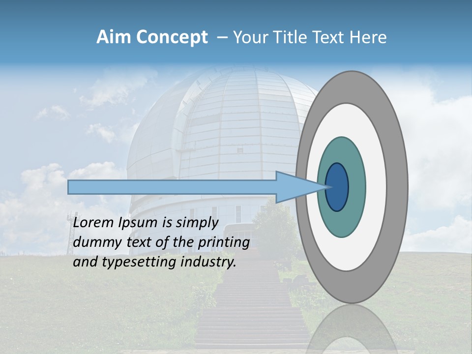 Land National Landscape PowerPoint Template