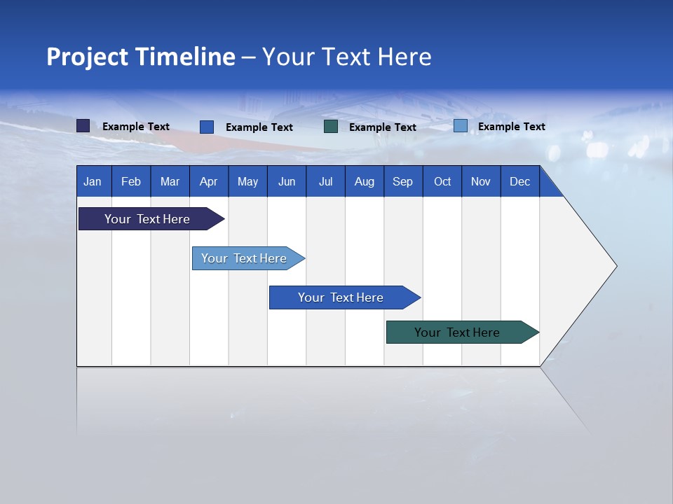 Surface Island Underwater PowerPoint Template