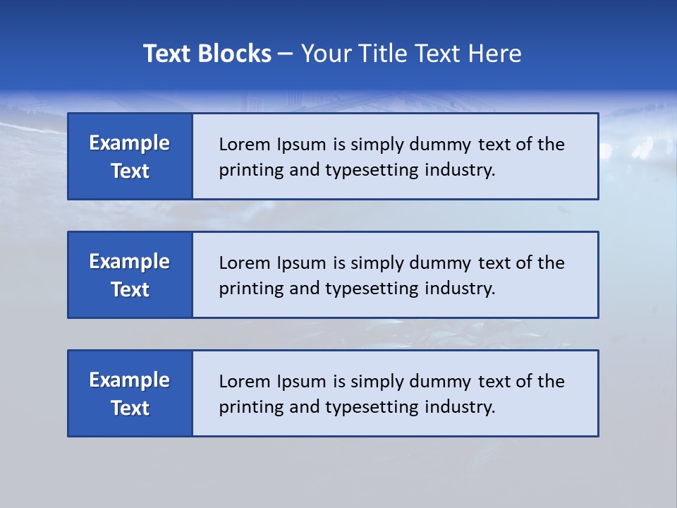 Surface Island Underwater PowerPoint Template