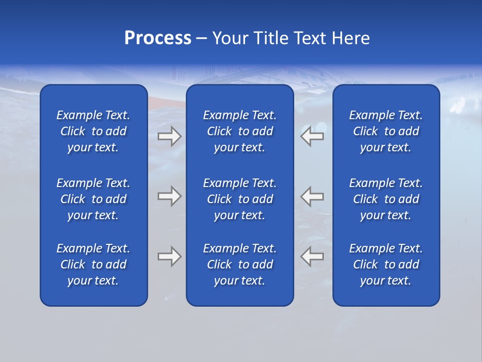 Surface Island Underwater PowerPoint Template