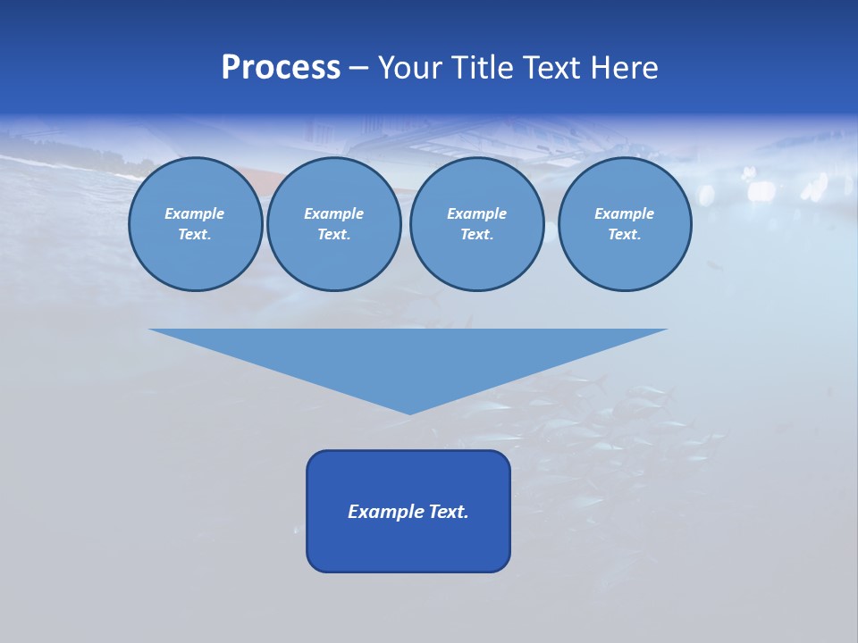 Surface Island Underwater PowerPoint Template