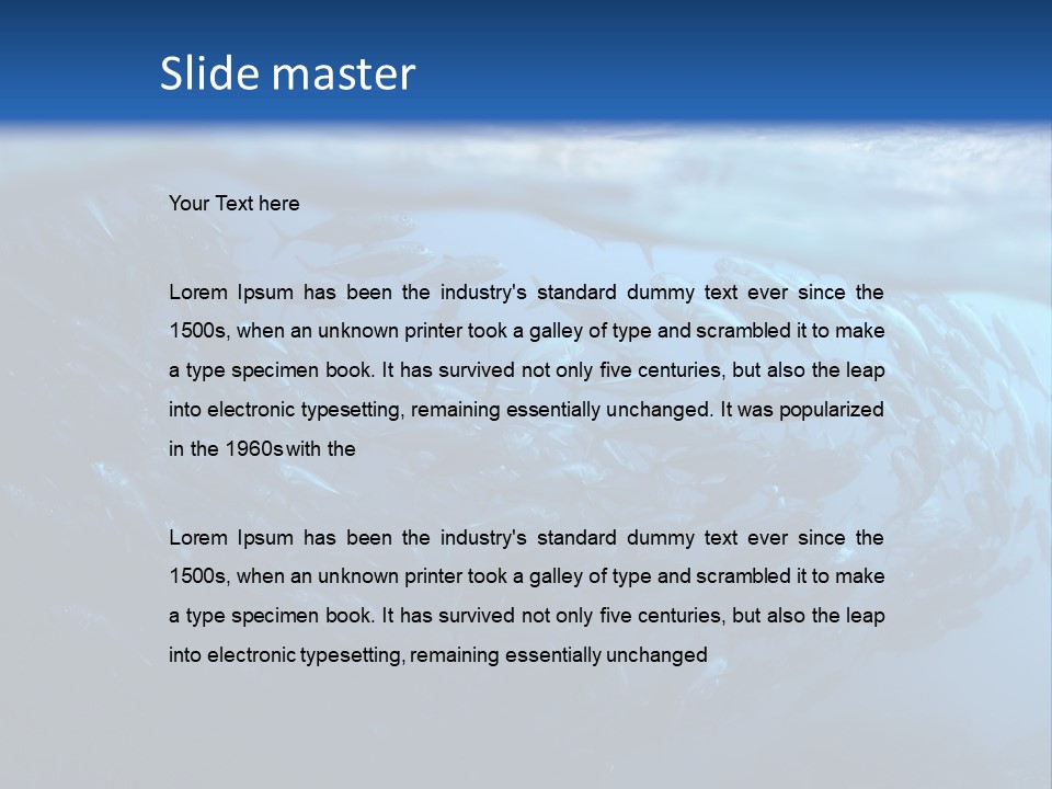 Tropical Southeast Wet PowerPoint Template