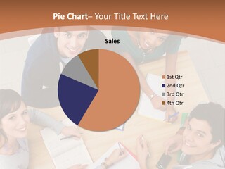 Male Study Happy PowerPoint Template