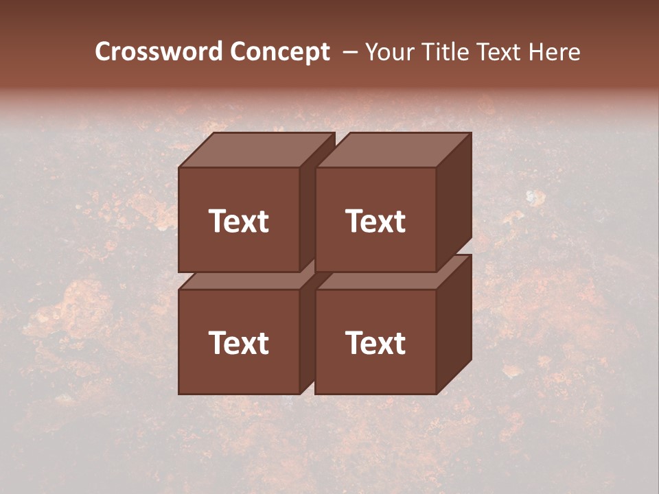 Messy Door Faded PowerPoint Template
