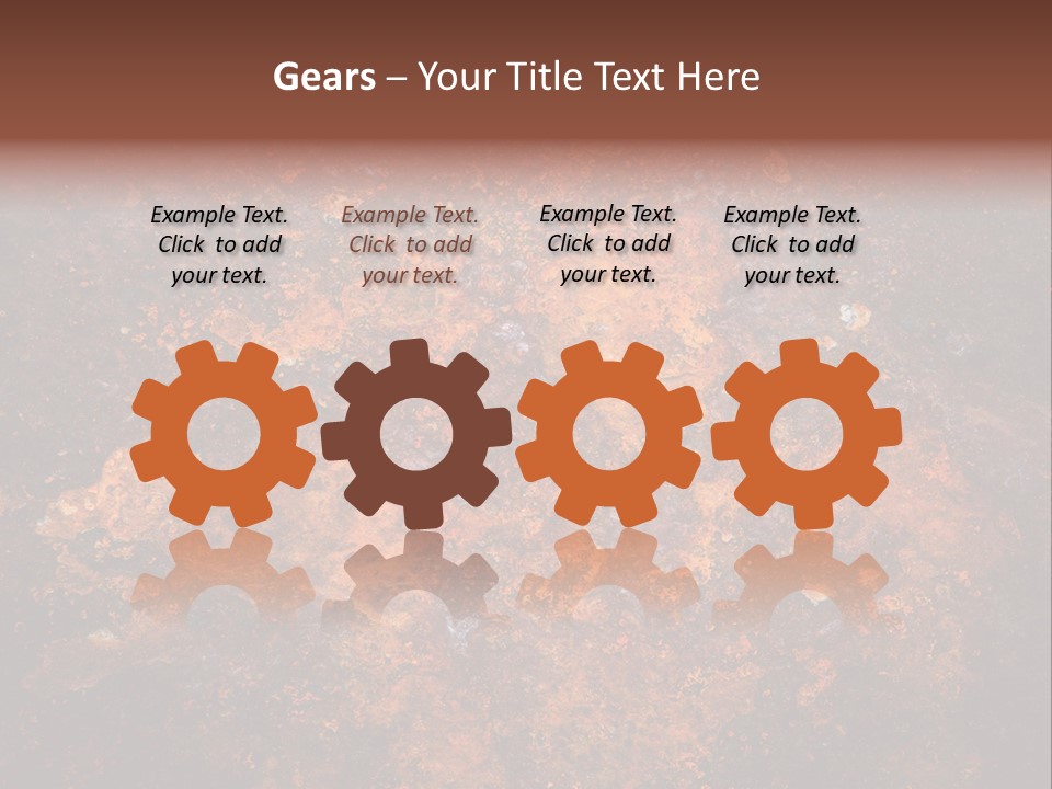 Messy Door Faded PowerPoint Template