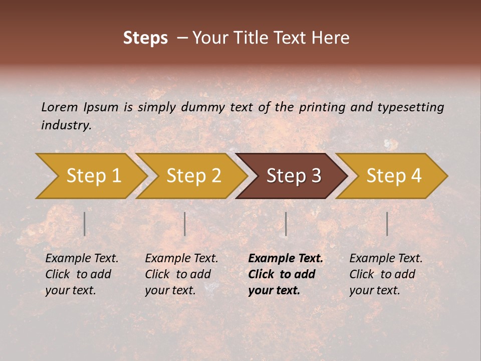 Messy Door Faded PowerPoint Template