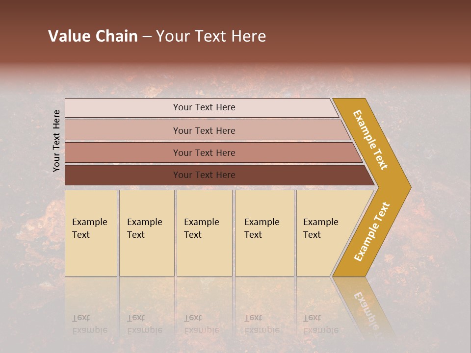 Messy Door Faded PowerPoint Template