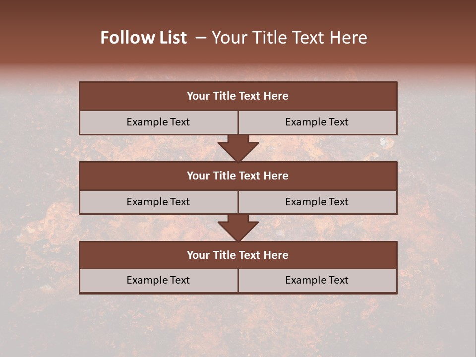 Messy Door Faded PowerPoint Template