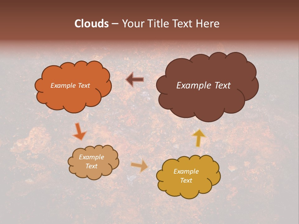 Messy Door Faded PowerPoint Template