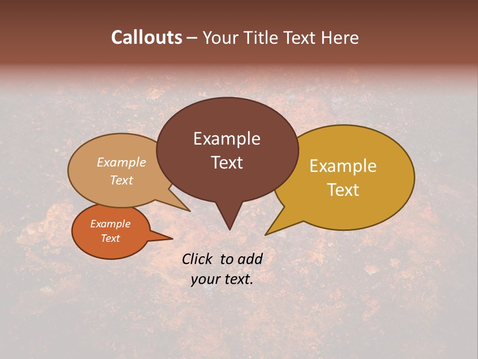 Messy Door Faded PowerPoint Template