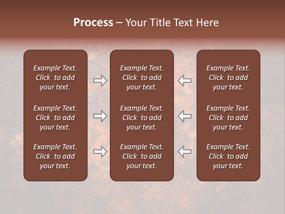 Messy Door Faded PowerPoint Template
