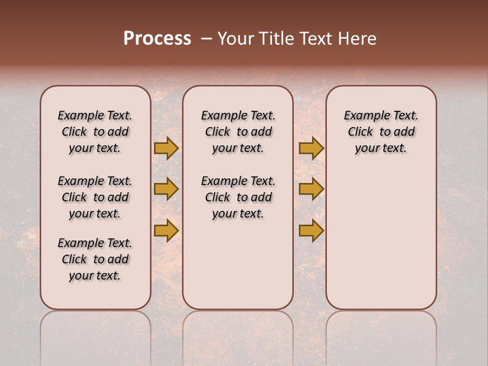 Messy Door Faded PowerPoint Template