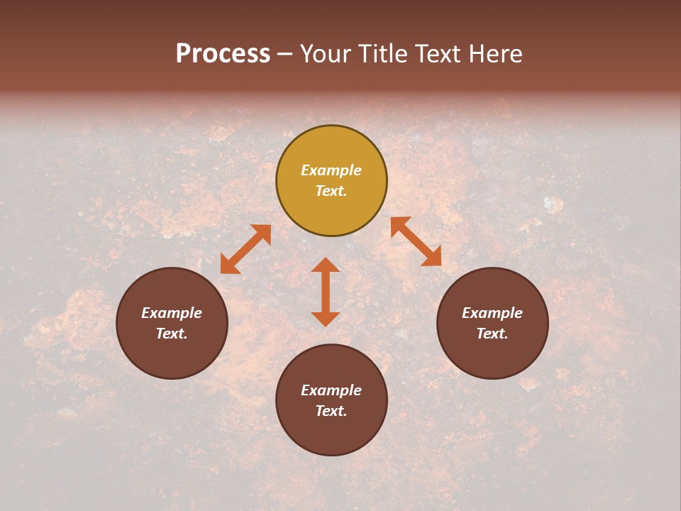 Messy Door Faded PowerPoint Template