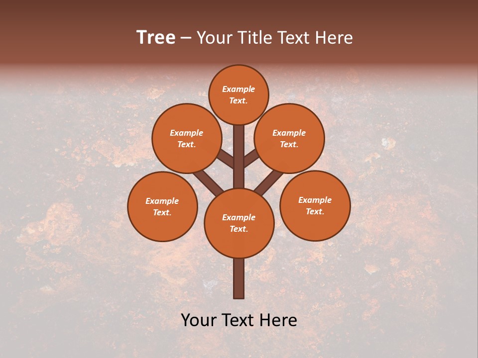 Messy Door Faded PowerPoint Template