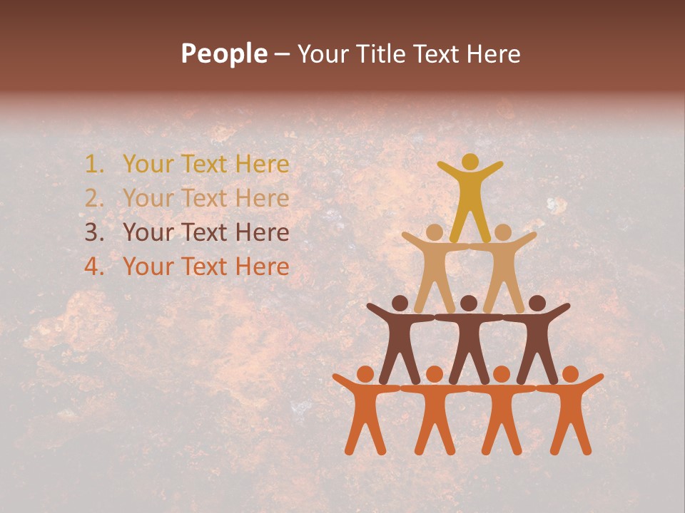 Messy Door Faded PowerPoint Template