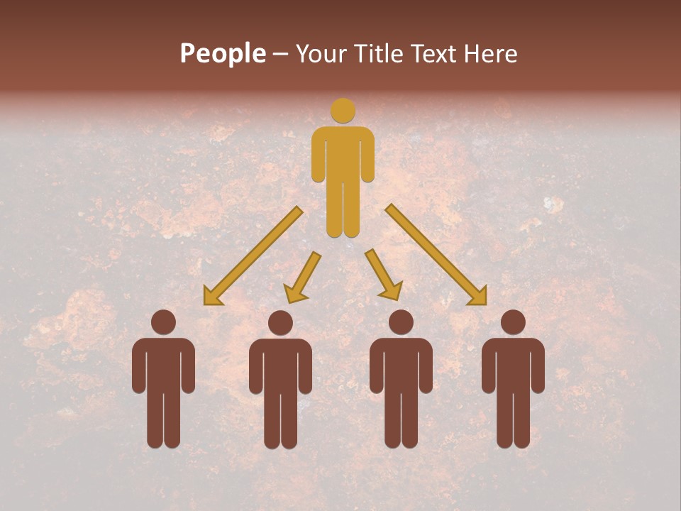 Messy Door Faded PowerPoint Template