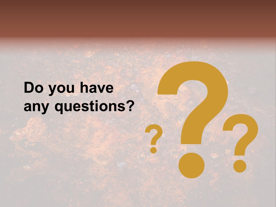 Messy Door Faded PowerPoint Template