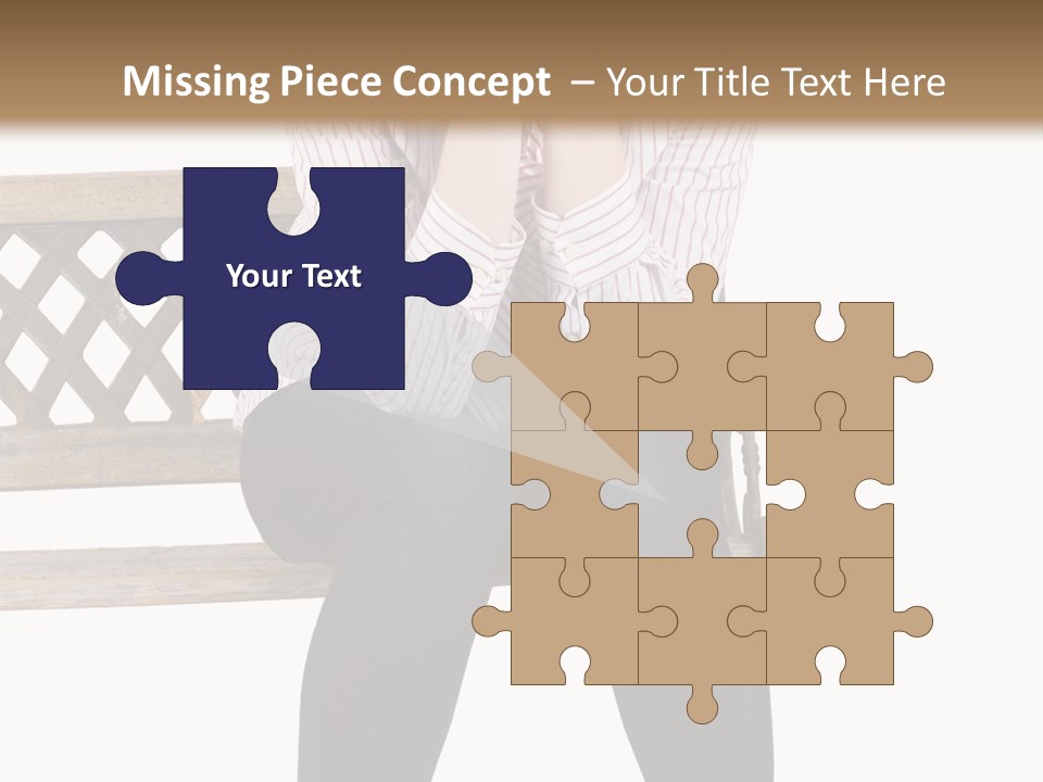 Pensive Glum Miserable PowerPoint Template