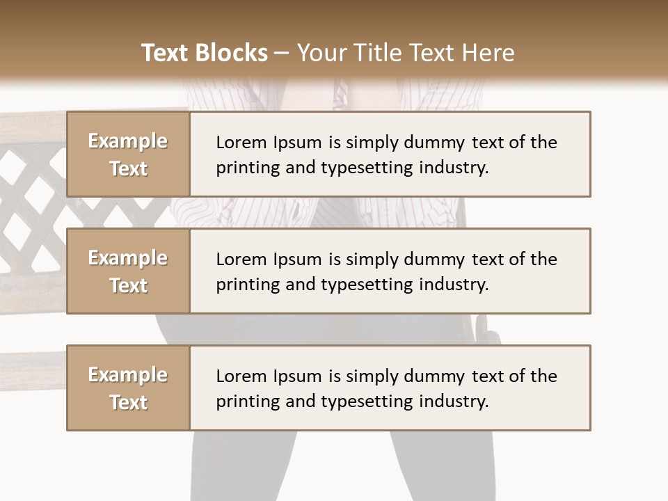 Pensive Glum Miserable PowerPoint Template