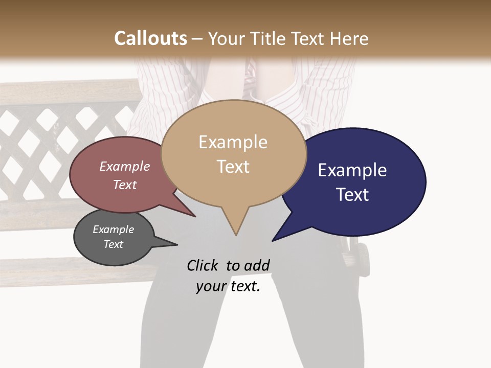 Pensive Glum Miserable PowerPoint Template
