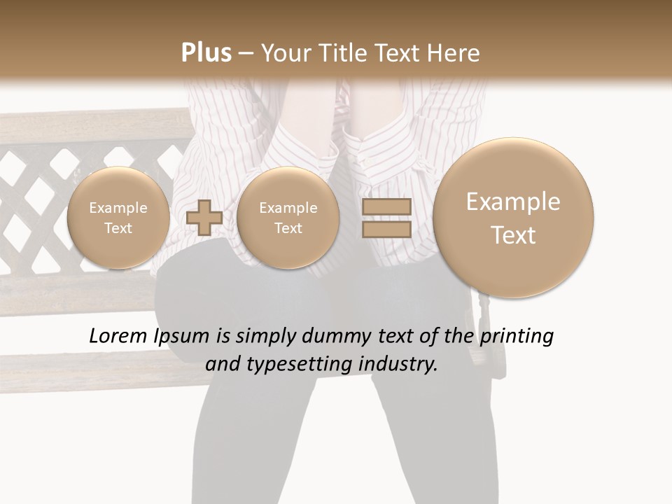 Pensive Glum Miserable PowerPoint Template