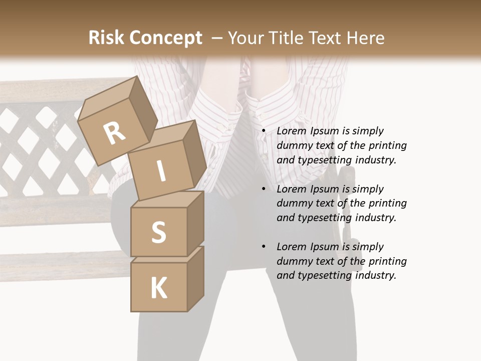 Pensive Glum Miserable PowerPoint Template