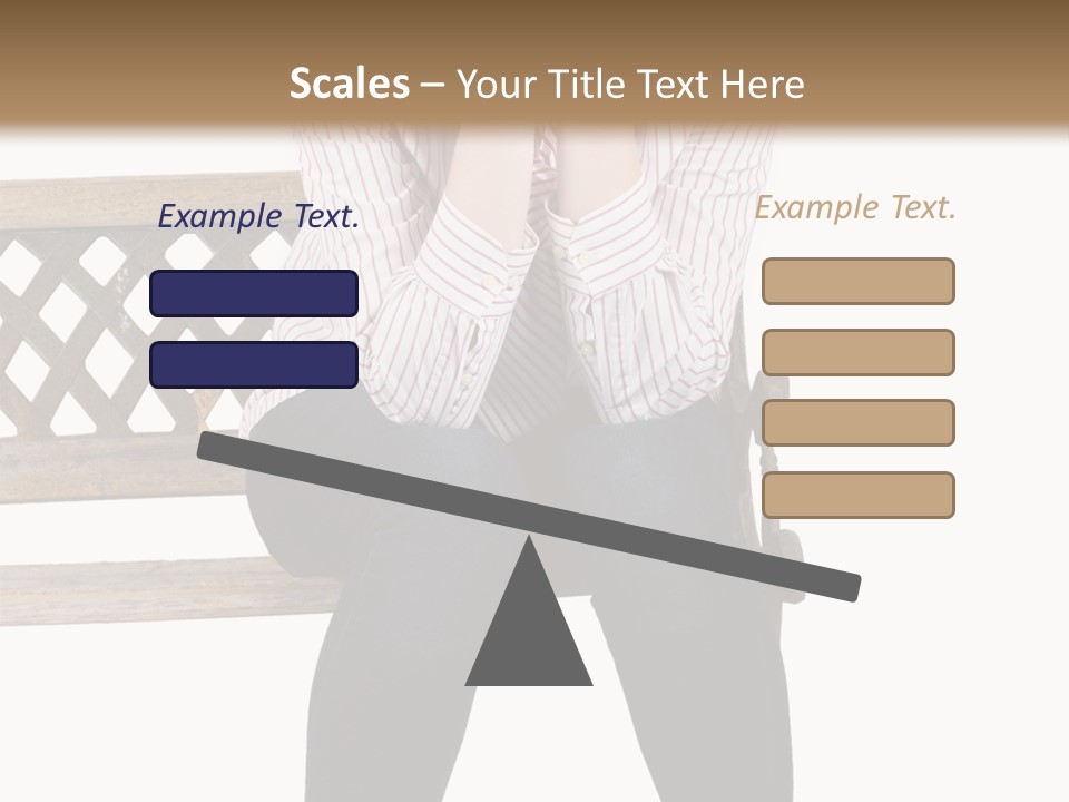 Pensive Glum Miserable PowerPoint Template