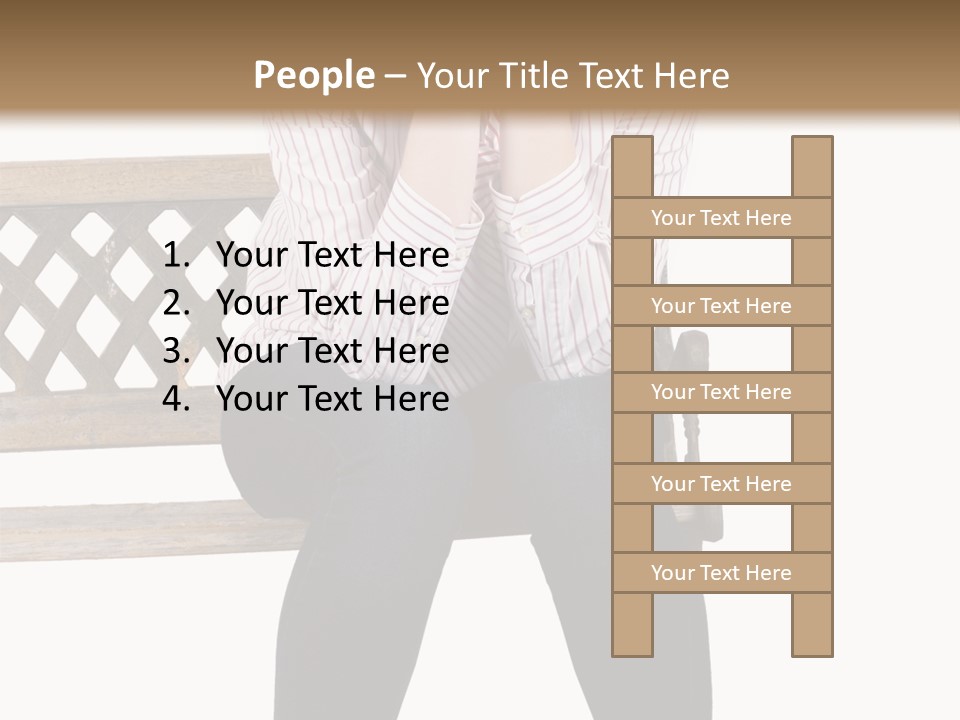 Pensive Glum Miserable PowerPoint Template