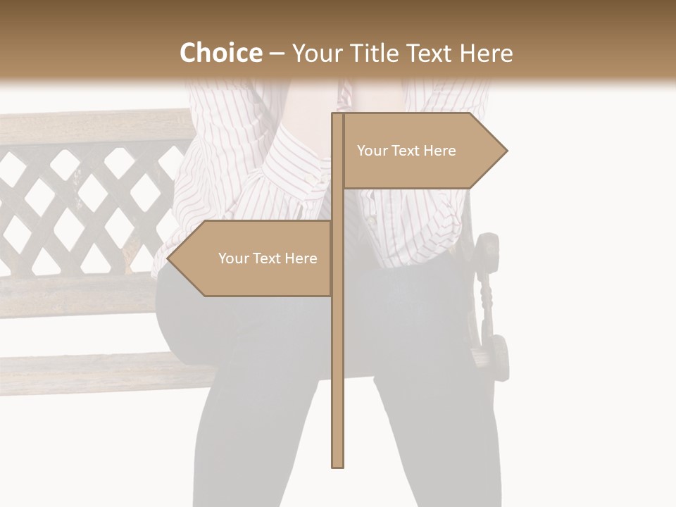 Pensive Glum Miserable PowerPoint Template