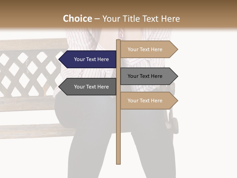 Pensive Glum Miserable PowerPoint Template