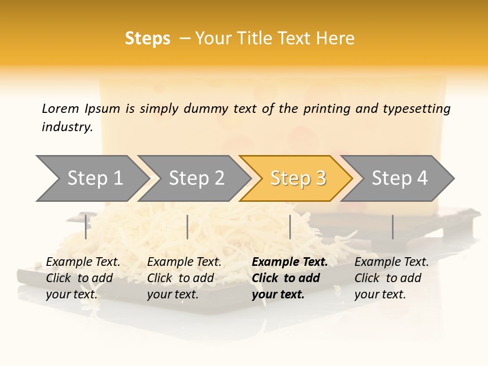 Dairy Product Pregnant Savoy PowerPoint Template