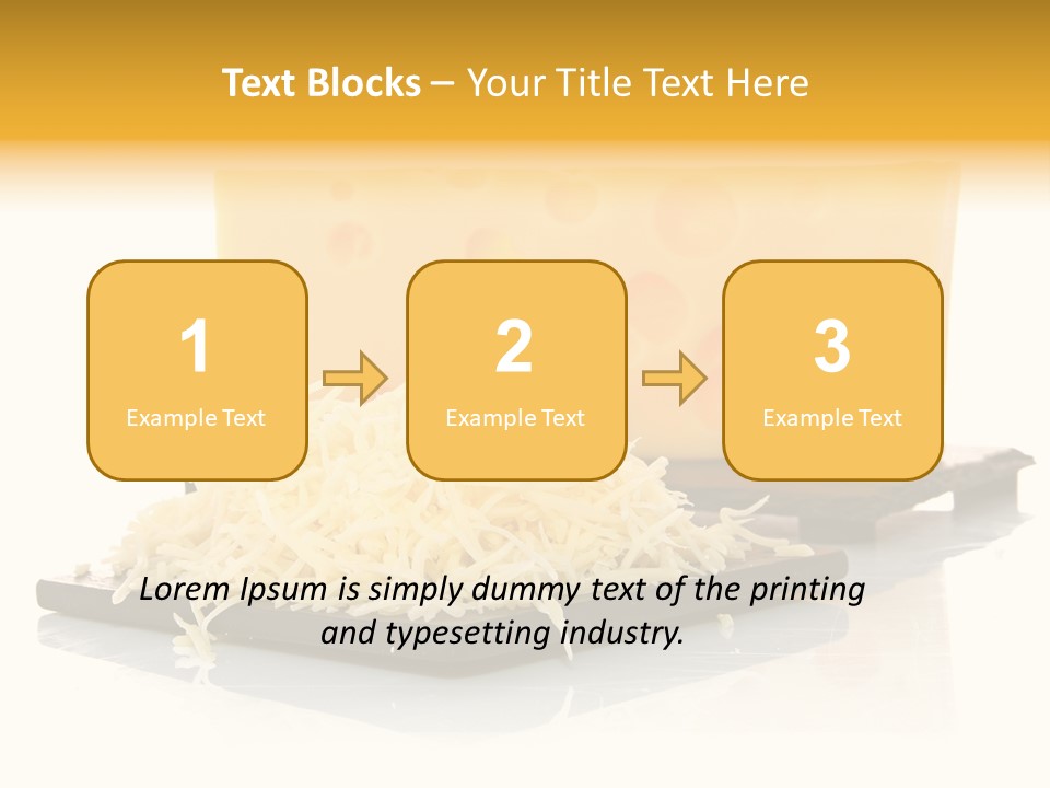Dairy Product Pregnant Savoy PowerPoint Template
