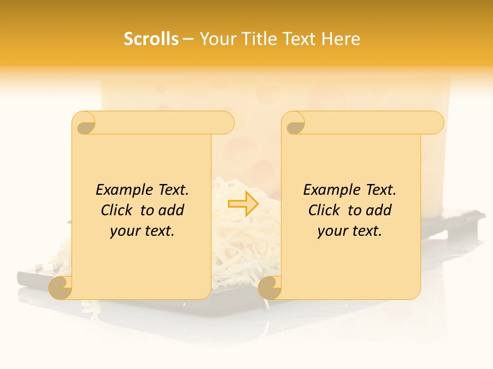 Dairy Product Pregnant Savoy PowerPoint Template
