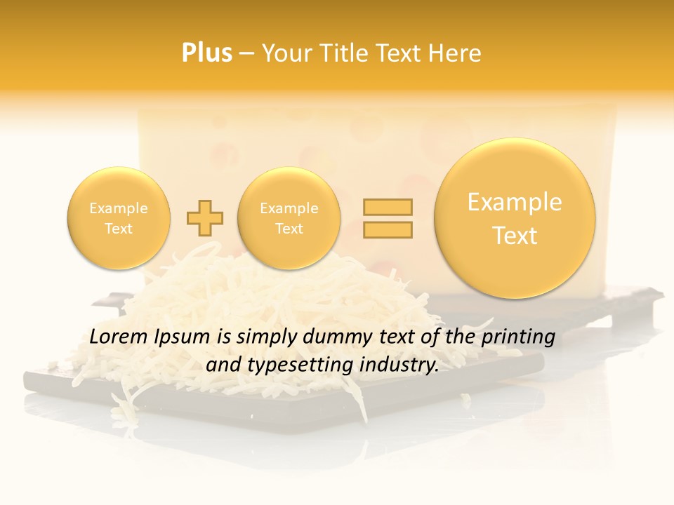Dairy Product Pregnant Savoy PowerPoint Template