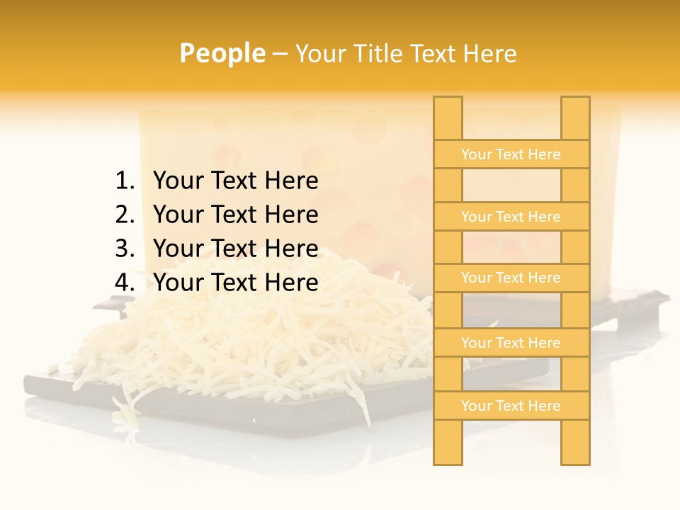 Dairy Product Pregnant Savoy PowerPoint Template