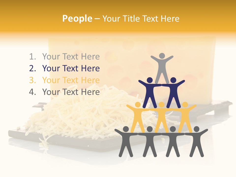 Dairy Product Pregnant Savoy PowerPoint Template