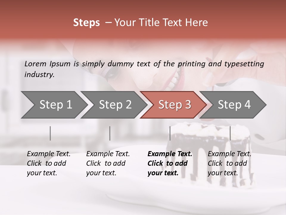Occupation Lifestyle Restaurant PowerPoint Template