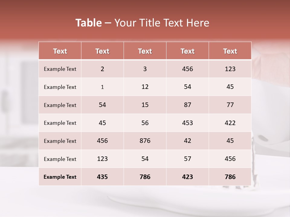 Occupation Lifestyle Restaurant PowerPoint Template