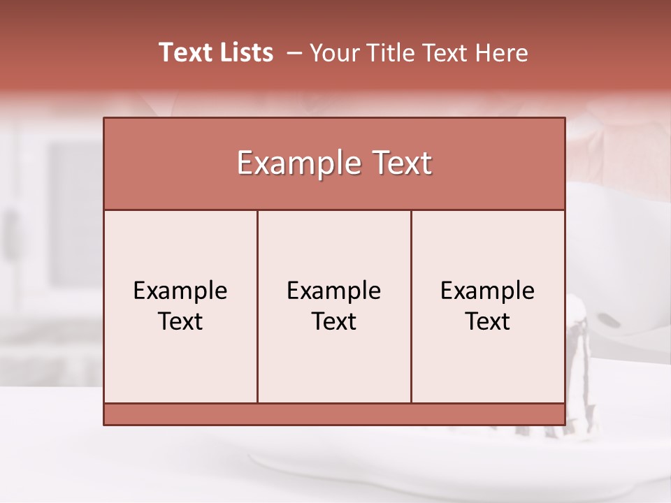 Occupation Lifestyle Restaurant PowerPoint Template