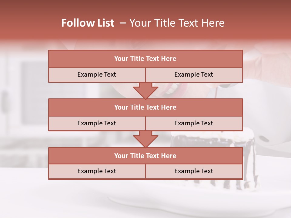 Occupation Lifestyle Restaurant PowerPoint Template
