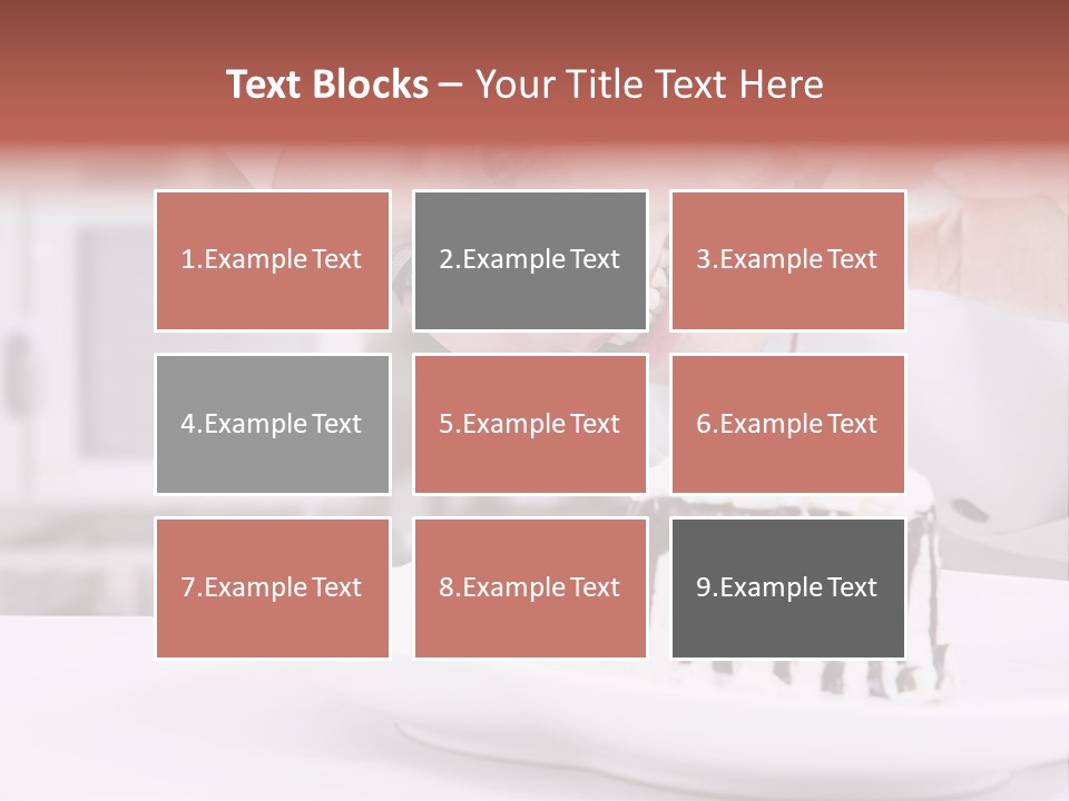 Occupation Lifestyle Restaurant PowerPoint Template