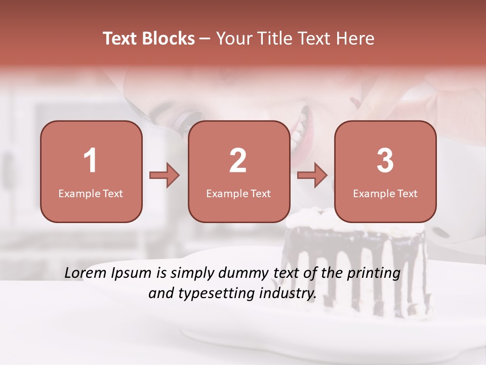 Occupation Lifestyle Restaurant PowerPoint Template