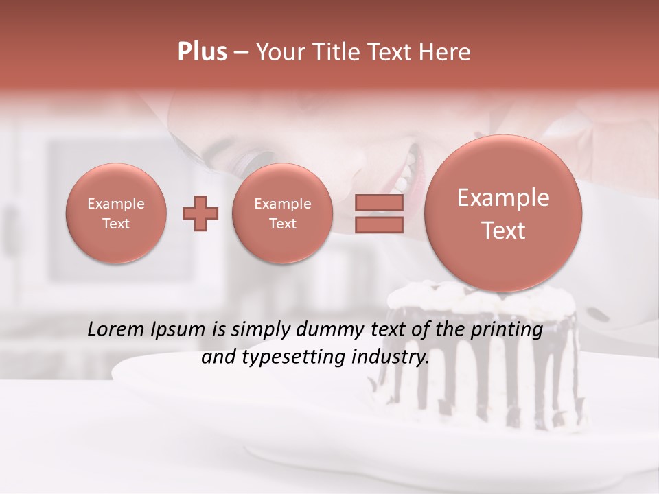 Occupation Lifestyle Restaurant PowerPoint Template